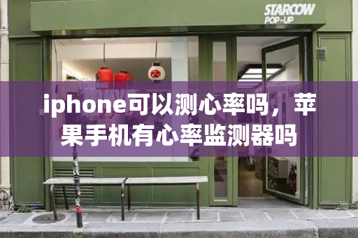 iphone可以测心率吗，苹果手机有心率监测器吗-第1张图片-星选测评