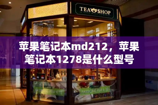 苹果笔记本md212，苹果笔记本1278是什么型号-第1张图片-星选测评