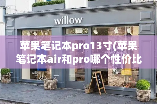 苹果笔记本pro13寸(苹果笔记本air和pro哪个性价比高)