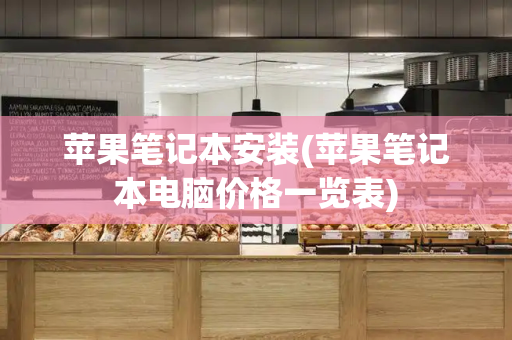 苹果笔记本安装(苹果笔记本电脑价格一览表)-第1张图片-星选测评