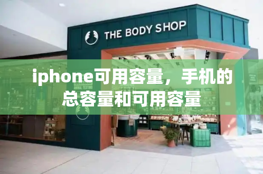 iphone可用容量，手机的总容量和可用容量-第1张图片-星选测评