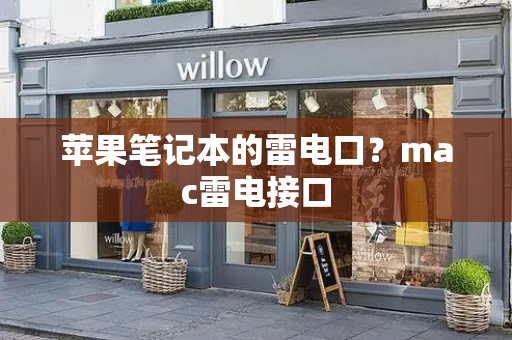 苹果笔记本的雷电口？mac雷电接口
