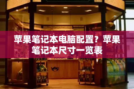 苹果笔记本电脑配置？苹果笔记本尺寸一览表-第1张图片-星选测评