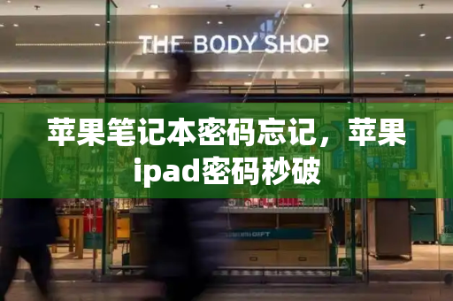 苹果笔记本密码忘记，苹果ipad密码秒破