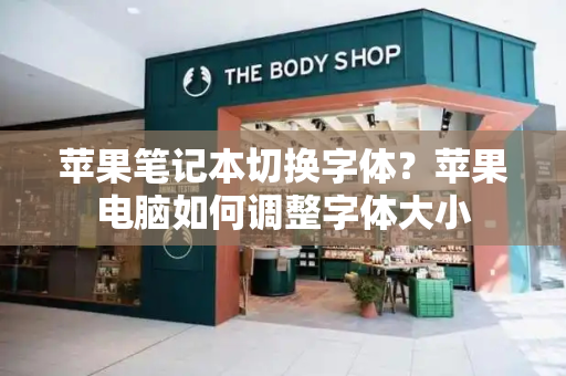 苹果笔记本切换字体？苹果电脑如何调整字体大小