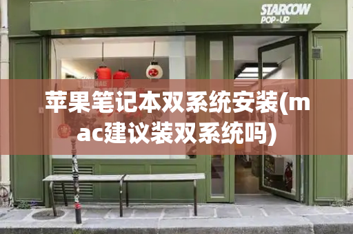 苹果笔记本双系统安装(mac建议装双系统吗)