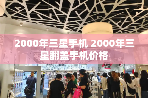 2000年三星手机 2000年三星翻盖手机价格-第1张图片-星选测评