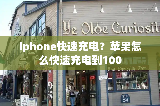 iphone快速充电？苹果怎么快速充电到100-第1张图片-星选测评