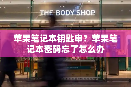 苹果笔记本钥匙串？苹果笔记本密码忘了怎么办-第1张图片-星选测评