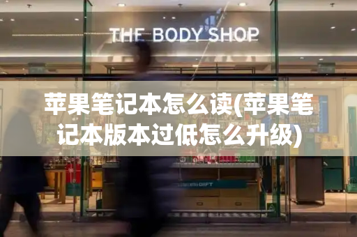 苹果笔记本怎么读(苹果笔记本版本过低怎么升级)-第1张图片-星选测评