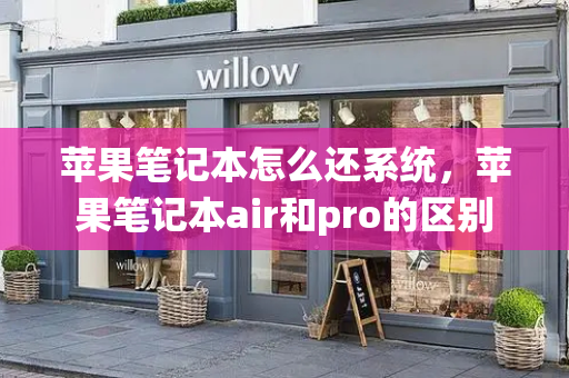 苹果笔记本怎么还系统，苹果笔记本air和pro的区别-第1张图片-星选测评