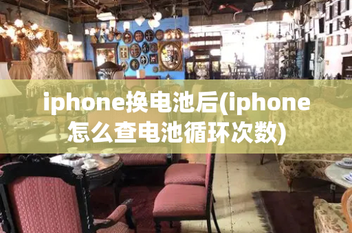 iphone换电池后(iphone怎么查电池循环次数)