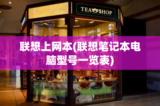 联想上网本(联想笔记本电脑型号一览表)-第1张图片-星选测评