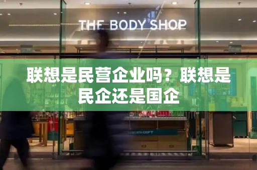 联想是民营企业吗？联想是民企还是国企-第1张图片-星选测评
