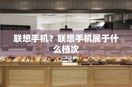 联想手机？联想手机属于什么档次-第1张图片-星选测评