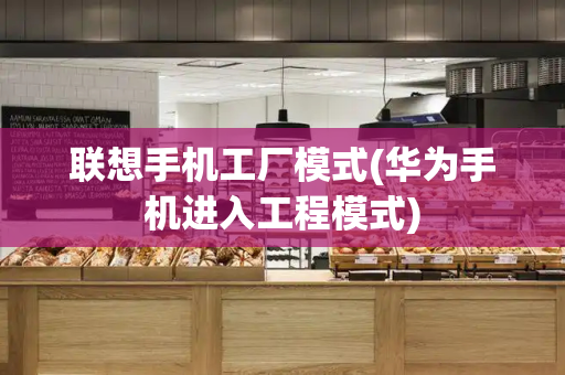 联想手机工厂模式(华为手机进入工程模式)