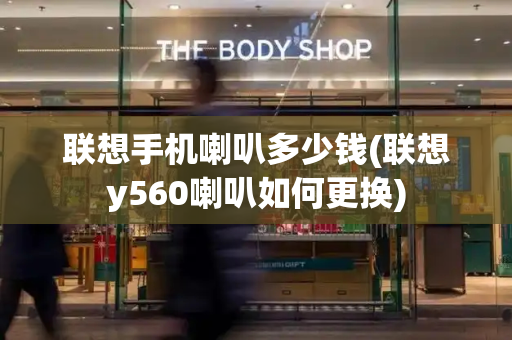 联想手机喇叭多少钱(联想y560喇叭如何更换)-第1张图片-星选测评