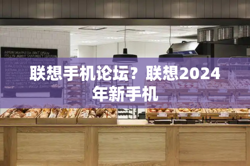 联想手机论坛？联想2024年新手机