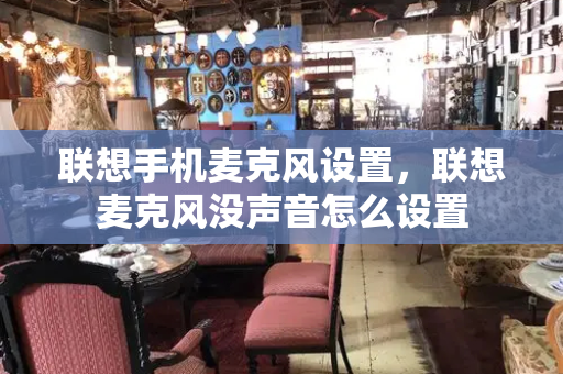 联想手机麦克风设置，联想麦克风没声音怎么设置-第1张图片-星选测评