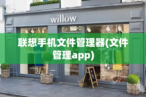 联想手机文件管理器(文件管理app)-第1张图片-星选测评