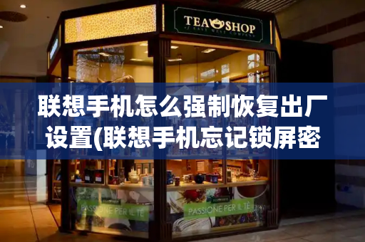联想手机怎么强制恢复出厂设置(联想手机忘记锁屏密码怎么办)-第1张图片-星选测评