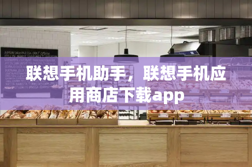 联想手机助手，联想手机应用商店下载app-第1张图片-星选测评