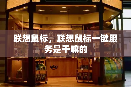 联想鼠标，联想鼠标一键服务是干嘛的