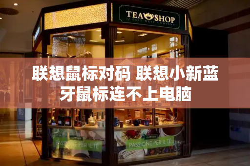联想鼠标对码 联想小新蓝牙鼠标连不上电脑-第1张图片-星选测评