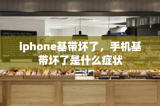 iphone基带坏了，手机基带坏了是什么症状