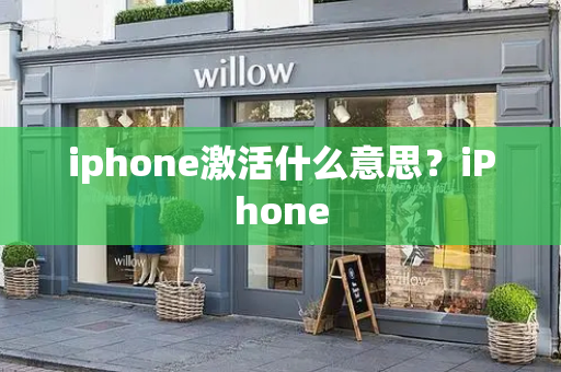iphone激活什么意思？iPhone-第1张图片-星选测评