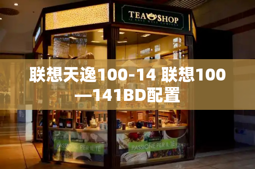 联想天逸100-14 联想100—141BD配置-第1张图片-星选测评