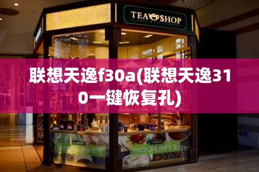 联想天逸f30a(联想天逸310一键恢复孔)-第1张图片-星选测评
