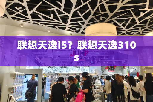 联想天逸i5？联想天逸310s