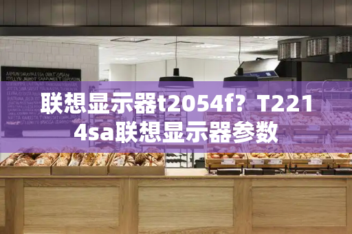 联想显示器t2054f？T2214sa联想显示器参数-第1张图片-星选测评