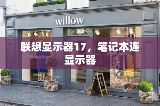 联想显示器17，笔记本连显示器-第1张图片-星选测评