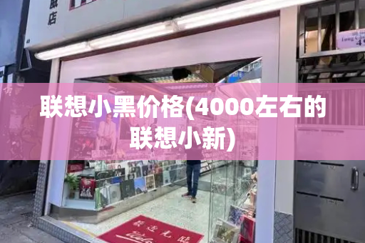 联想小黑价格(4000左右的联想小新)-第1张图片-星选测评