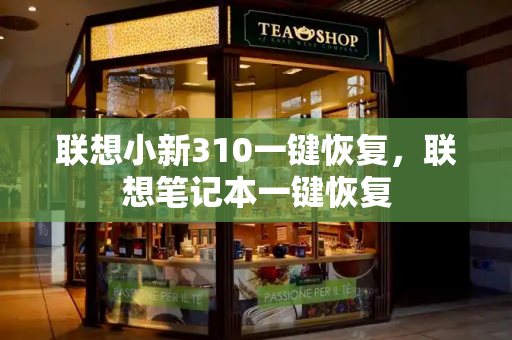 联想小新310一键恢复，联想笔记本一键恢复-第1张图片-星选测评