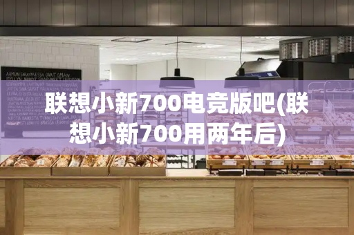 联想小新700电竞版吧(联想小新700用两年后)-第1张图片-星选测评