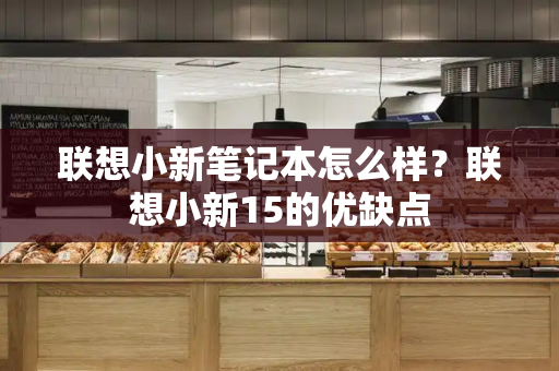 联想小新笔记本怎么样？联想小新15的优缺点-第1张图片-星选测评
