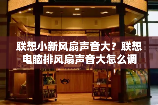 联想小新风扇声音大？联想电脑排风扇声音大怎么调-第1张图片-星选测评