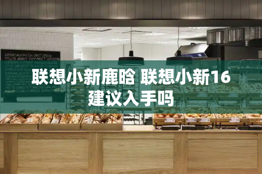 联想小新鹿晗 联想小新16建议入手吗-第1张图片-星选测评
