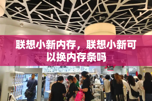 联想小新内存，联想小新可以换内存条吗