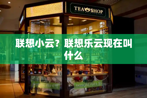 联想小云？联想乐云现在叫什么-第1张图片-星选测评