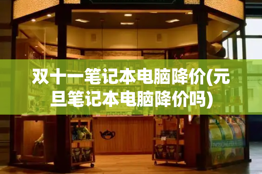 双十一笔记本电脑降价(元旦笔记本电脑降价吗)