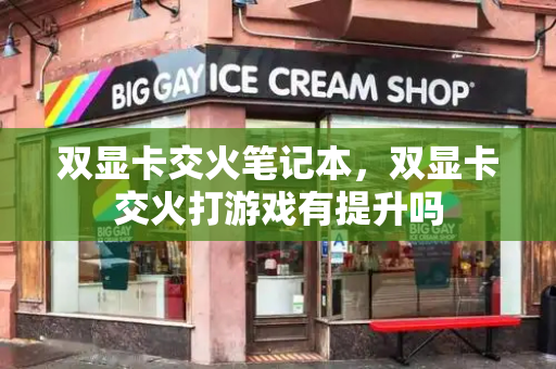 双显卡交火笔记本，双显卡交火打游戏有提升吗-第1张图片-星选测评