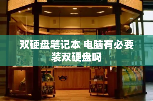 双硬盘笔记本 电脑有必要装双硬盘吗-第1张图片-星选测评