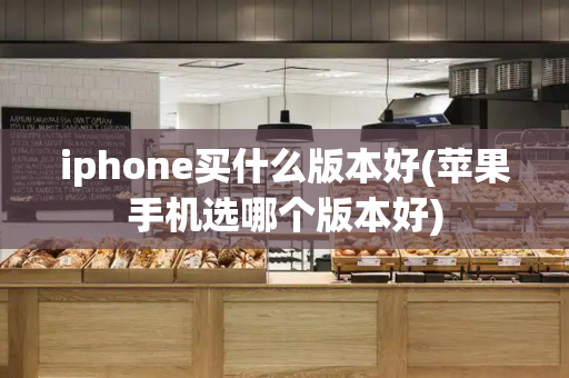 iphone买什么版本好(苹果手机选哪个版本好)