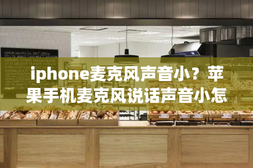 iphone麦克风声音小？苹果手机麦克风说话声音小怎么办-第1张图片-星选测评