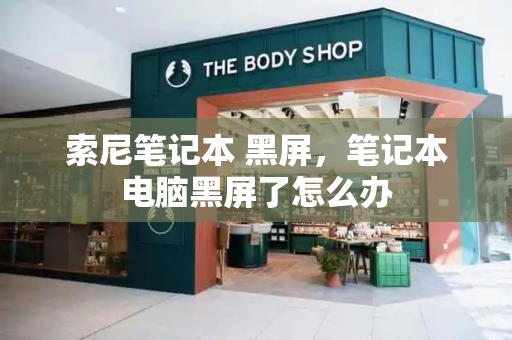 索尼笔记本 黑屏，笔记本电脑黑屏了怎么办