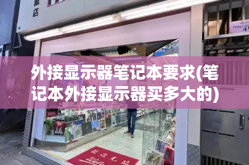 外接显示器笔记本要求(笔记本外接显示器买多大的)-第1张图片-星选测评